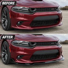 NINTE For 2015-2023 Dodge Charger SRT Scat Pack Front Lip Front Bumper Splitter ABS 3PCs - NINTE