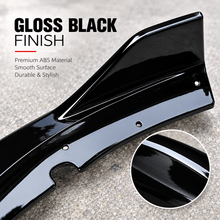 NINTE For 2015-2023 Dodge Charger SRT Scat Pack Front Lip Front Bumper Splitter ABS 3PCs - NINTE