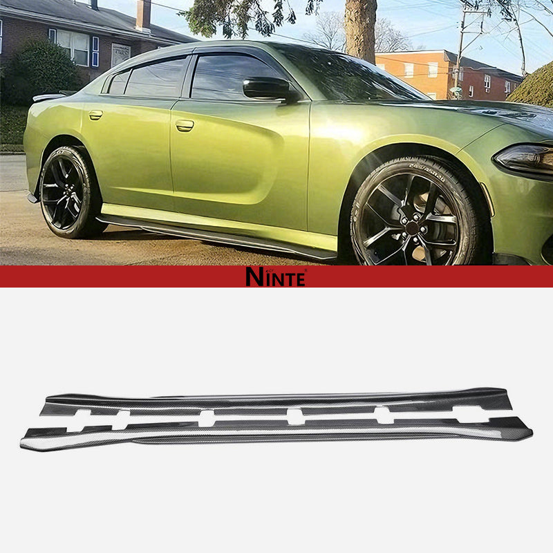 NINTE Side Skirts For Dodge Charger 2011-2023 SXT/2011-2018 SE RT SXT GT