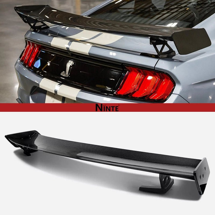 NINTE For 2015 - 2023 Ford Mustang Coupe 2 Door Rear Spoiler GT500 CFTP Style Big Rear Trunk Wing Spoiler - NINTE