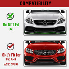 Cargar imagen en el visor de la galería, NINTE Front Bumper For 2015-2018 Mercedes-Benz C43  C-Class W205/C205 Sport AMG-Line Front Lip Splitter