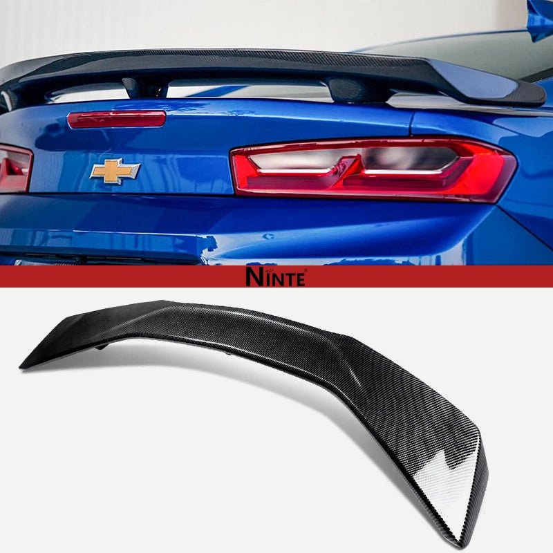 NINTE For 2016 - 2024 Chevy Camaro LS LT1 LT SS RS ZL1 Rear Spoiler High Wing OE Style Trunk - NINTE