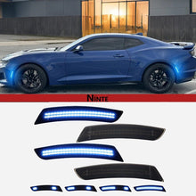 Load image into Gallery viewer, NINTE Smoked LED For 2016 - 2023 Chevy Camaro Front Rear Side Marker Lights - NINTE