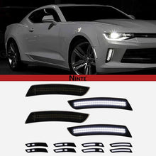 Load image into Gallery viewer, NINTE Smoked LED For 2016 - 2023 Chevy Camaro Front Rear Side Marker Lights - NINTE