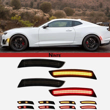 Load image into Gallery viewer, NINTE Smoked LED For 2016 - 2023 Chevy Camaro Front Rear Side Marker Lights - NINTE