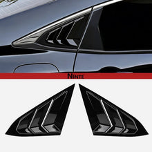 Laden Sie das Bild in den Galerie-Viewer, NINTE For 2016 - 2021 10th Honda Civic Sedan Air Vent Scoop Shades Cover Rear Side Window Louvers Vent Cover - NINTE