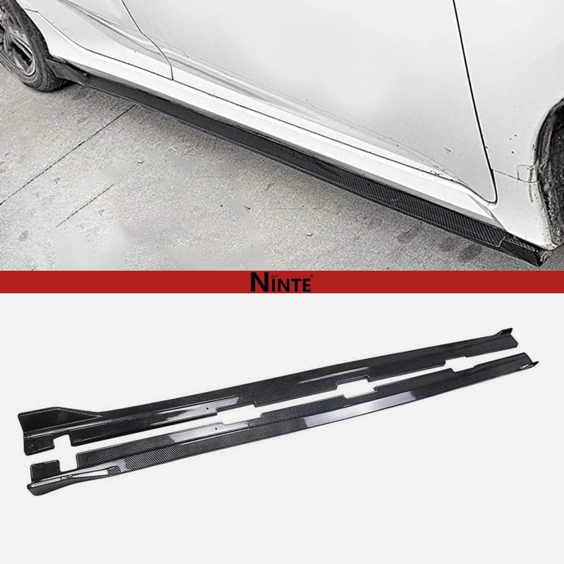 NINTE Side Skirts For 2016 - 2021 10th Honda Civic Sedan & Hatchback - NINTE