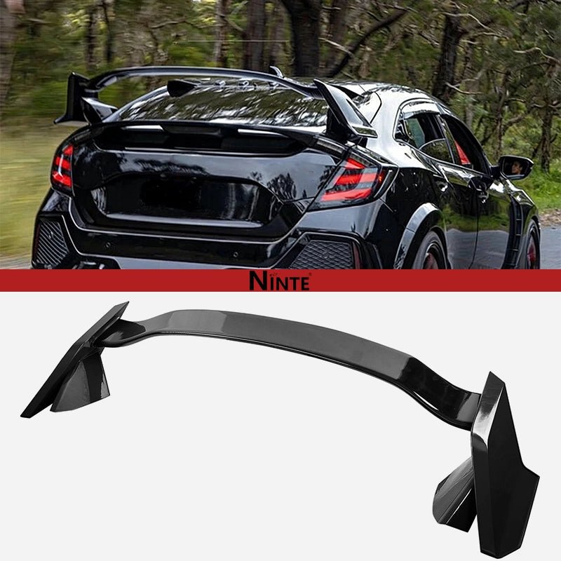 NINTE Type R Style Rear Spoiler For 2016 - 2021 10th Honda Civic Sedan 4DR - NINTE