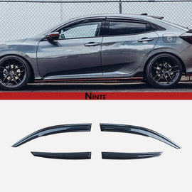 NINTE For 2016 - 2021 HONDA CIVIC FK4 FK7 Hatchback Window Visor Rain Guard Defector - NINTE