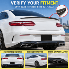 NINTE Spoiler For Mercedes-Benz 2017-2022 AMG E53 E-Class W213 W238 Coupe - NINTE