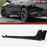 NINTE For 2016-2024 Chevrolet Malibu Factory Style Side Skirts Extension Panel Splitters