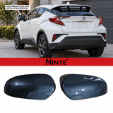 NINTE Mirror Caps For 2016-2020 Toyota C-HR Carbon Fiber Look