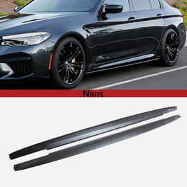 NINTE Side Skirts For 2017 - 2023 BMW 5 Series G30 G31 M Sport F90 M5 - NINTE