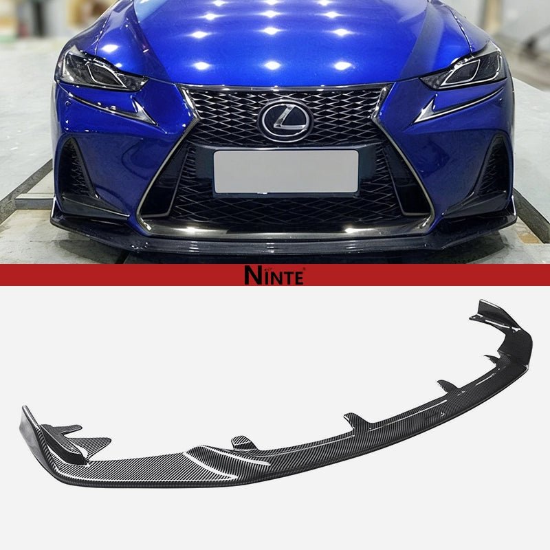 NINTE AR Style Front Lip For 2017 - 2020 Lexus IS200t IS300 IS350 - NINTE