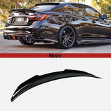 NINTE PSM Style Rear Spoiler For 2014-2024 Infiniti Q50 ABS Trunk Spoiler Wing Splitter