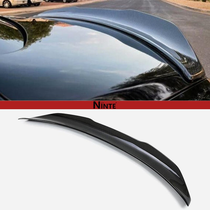 NINTE PSM Style Rear Spoiler For 2014 - 2024 Infiniti Q50 Real Carbon Fiber - NINTE