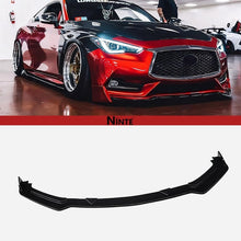 Load image into Gallery viewer, NINTE For 2017 - 2023 Infiniti 2nd Gen. Q60 V37 Front Lip Front Bumper Lip Chin Spoiler Splitter - NINTE