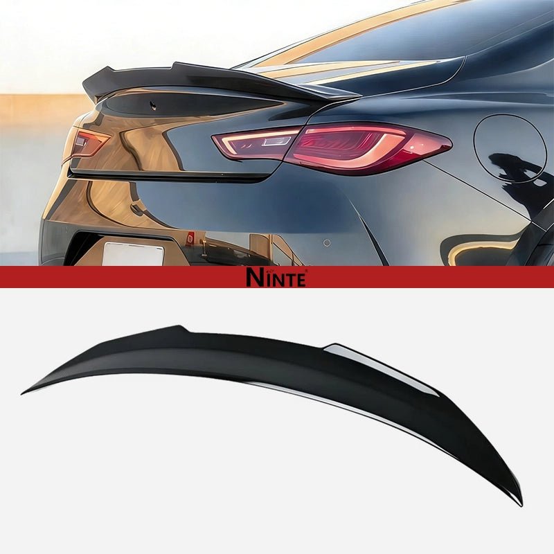 NINTE Rear Spoiler For 2017 - 2022 Infiniti Q60 Trunk Spoiler Wing - NINTE