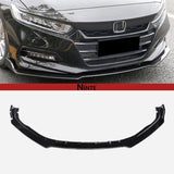 NINTE OE Style Front Lip For 2018-2022 Honda 10th Gen Accord Front Splitter Chin 3PCs
