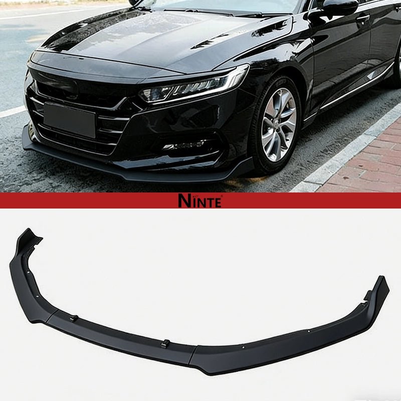 NINTE OE Style Front Lip For 2018 - 2022 Honda 10th Gen Accord Front Splitter Chin 3PCs - NINTE
