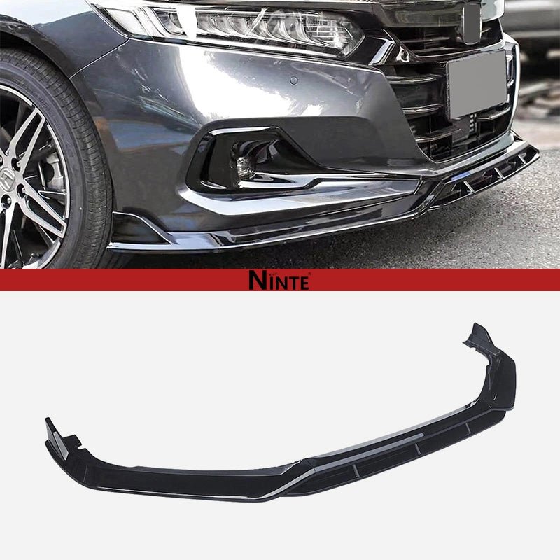NINTE Front Lip For 2021 - 2022 Honda Accord Facelift Front Bumper Splitters - NINTE