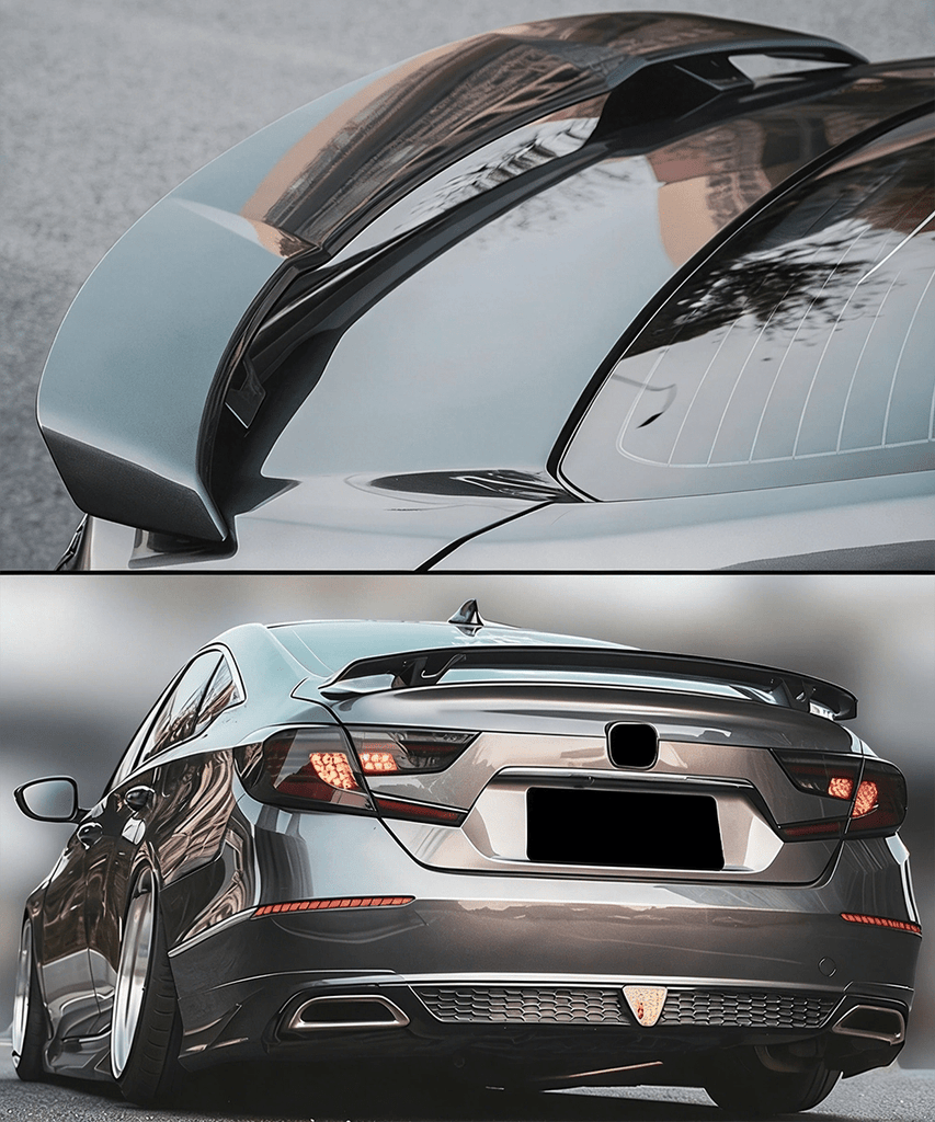 NINTE Yofer V2 Style Rear Spoiler For 2018 - 2022 Honda 10th Gen Accord Trunk High Wing - NINTE