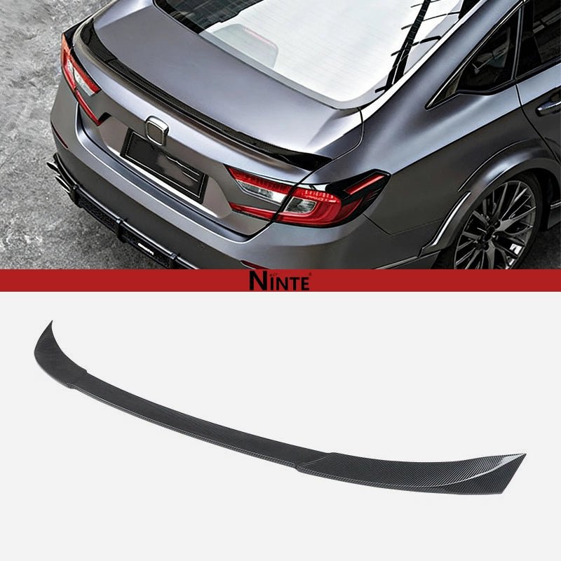 NINTE JDM V Style Rear + Roof Spoiler For 2018 - 2022 Honda 10th Accord - NINTE