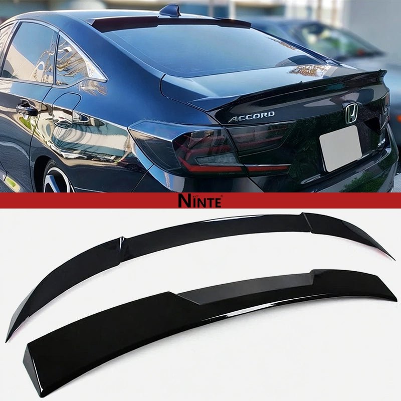 NINTE JDM V Style Rear + Roof Spoiler For 2018 - 2022 Honda 10th Accord - NINTE