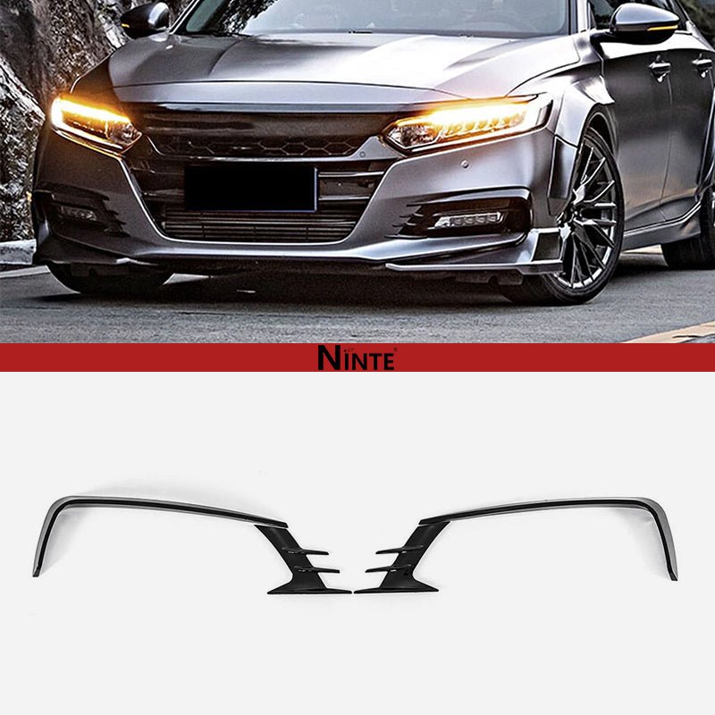 NINTE Front Fog Light Lamp Cover For 2018 - 2020 Honda 10th Accord JDM Style - NINTE