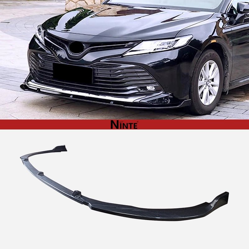 NINTE JDM Style Front Lip For 2018 - 2024 Toyota Camry LE XLE Front Lower Splitter - NINTE