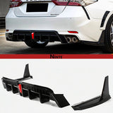 NINTE Yofer V2 Rear Diffuser+Corner Extension For 2018-24 Toyota Camry SE XSE
