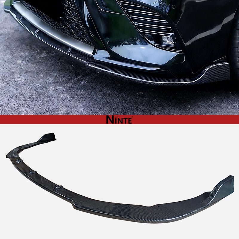 NINTE JDM V3 Front Lip For 2018 - 2020 Toyota Camry Front Bumper Lower Splitter - NINTE