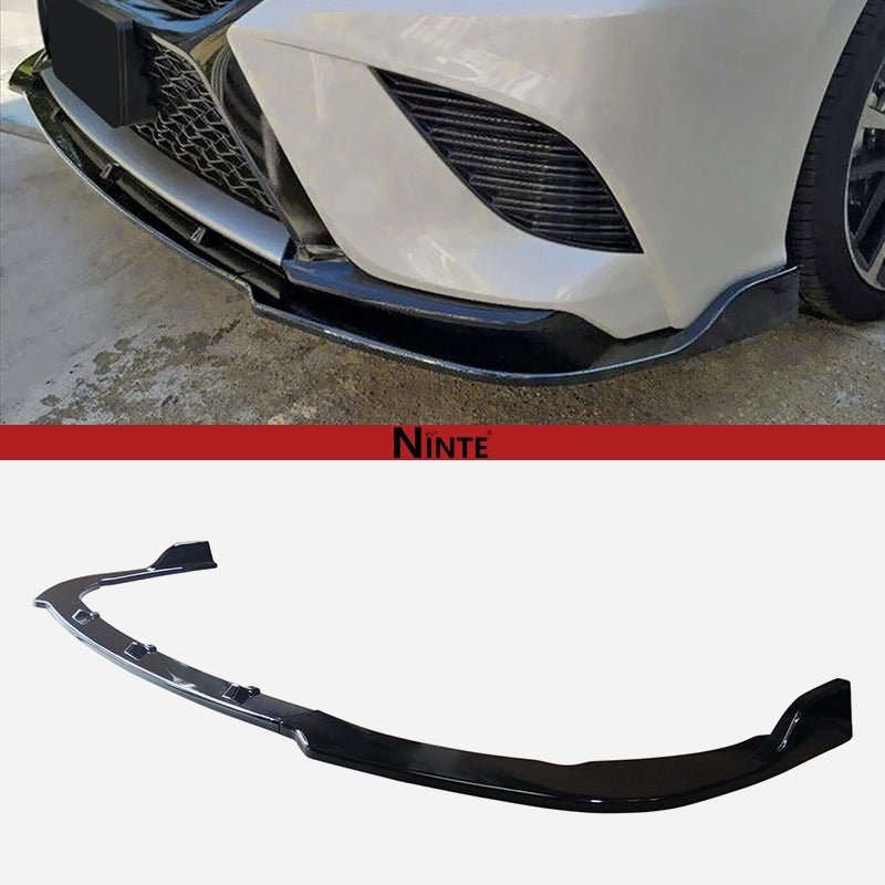 NINTE JDM V3 Front Lip For 2018 - 2020 Toyota Camry Front Bumper Lower Splitter - NINTE