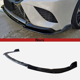 NINTE JDM V3 Front Lip For 2018-2020 Toyota Camry Front Bumper Lower Splitter