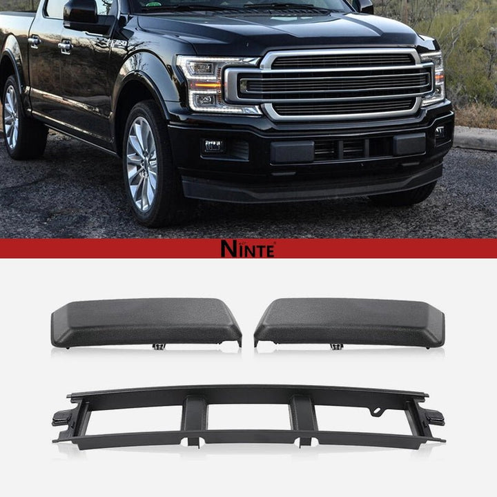 NINTE Front Bumper Cover Lower Grille Trim Panel For 2018 - 2020 Ford F150 - NINTE