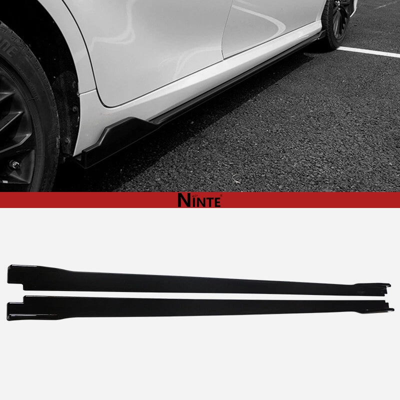 NINTE Side Skirts For 2018 - 2024 Toyota 8th Camry Side Body Extension Lips Rocker Panel - NINTE