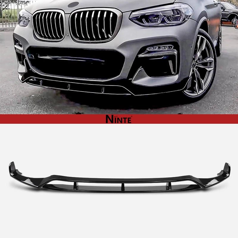 NINTE GT Style Front Lip For 2018-2021 BMW G01 X3 G02 X4 M-Sport