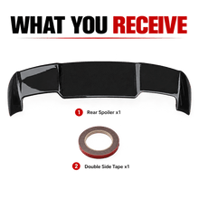 NINTE Roof Spoiler For 2019-2025 Toyota Corolla Hatchback Roof Spoiler Gloss Black Rear Window Trunk Wing Spoiler ABS - NINTE