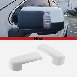 NINTE Top Half Mirror Covers For 2019 - 2025 Chevy Silverado&GMC Sierra 1500 - NINTE