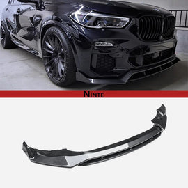 NINTE For 2019 - 2023 BMW G05 X5 M - Sport 4pc ABS Front Lip Front Bumper Splitters - NINTE
