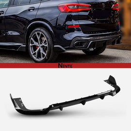 NINTE For 2019 - 2025 BMW G05 X5 Rear Diffuser M Sport ABS Painted Rear Bumper Lip - NINTE