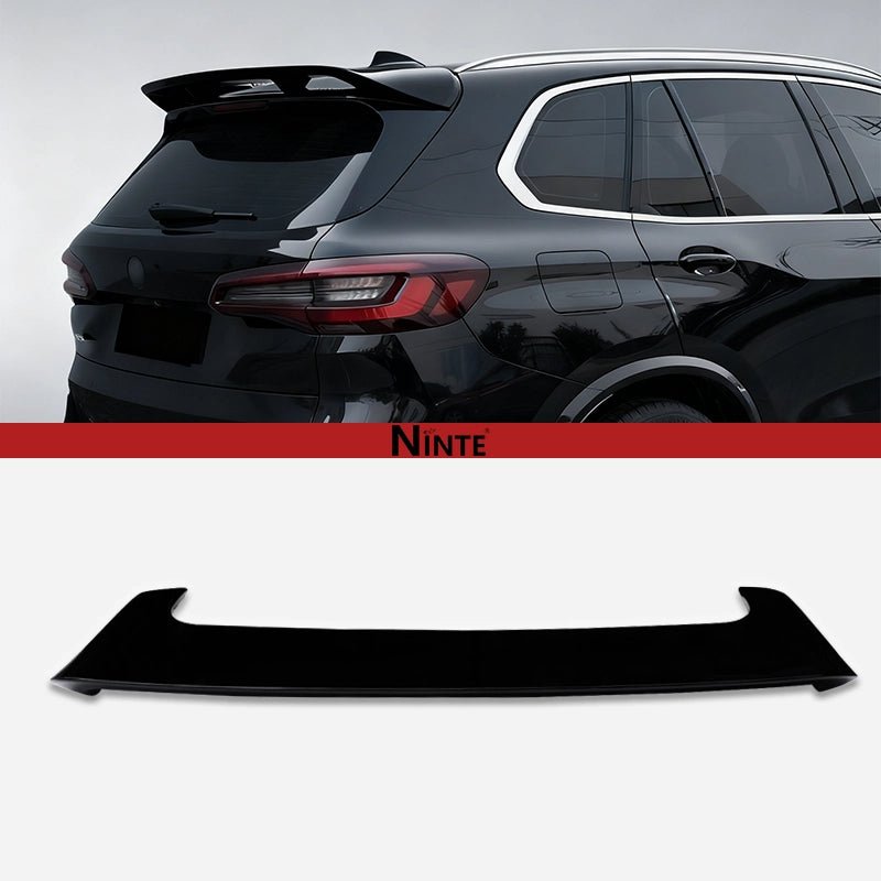 NINTE For 2019 - 2025 BMW X5 G05 Roof Spoiler Rear Trunk Wing Spoiler ABS Gloss Black - NINTE