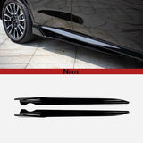 NINTE GT Style Side Skirts For 2019-2026 BMW G05 X5 M-Sport Side Extension Bottom Line