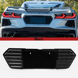 NINTE Rear License Plate Panel Trim Filler For 2020 - 2025 CORVETTE C8 - NINTE