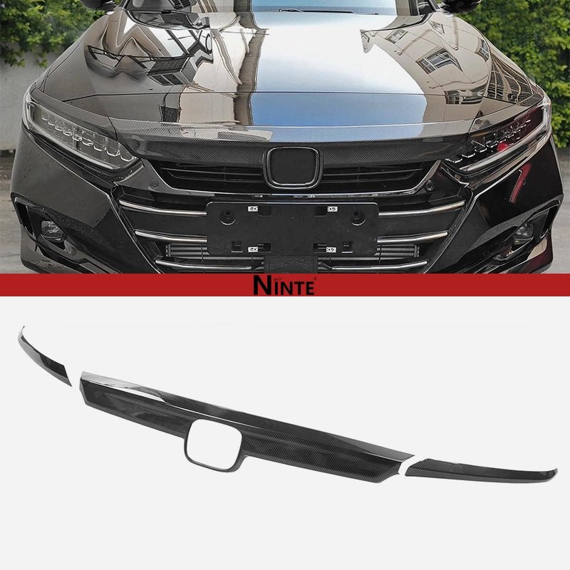 NINTE Hood Grill Cover with Eyelid Cover For 2021 - 2022 Honda 10.5th Gen Accord - NINTE