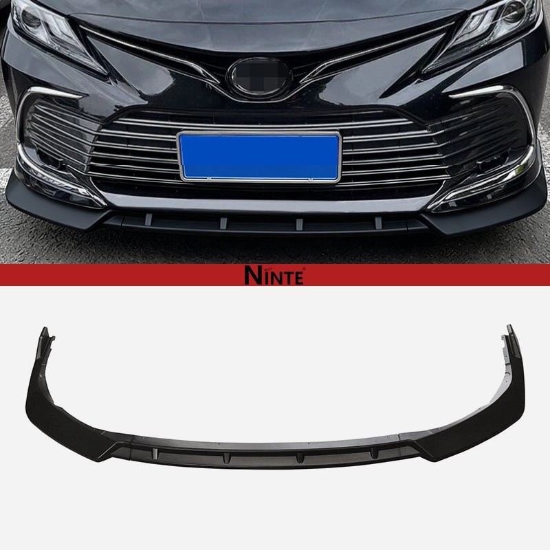 NINTE JDM Style Front Lip For 2021 - 2024 8.5th Toyota Camry XV70 LE XLE Sedan - NINTE