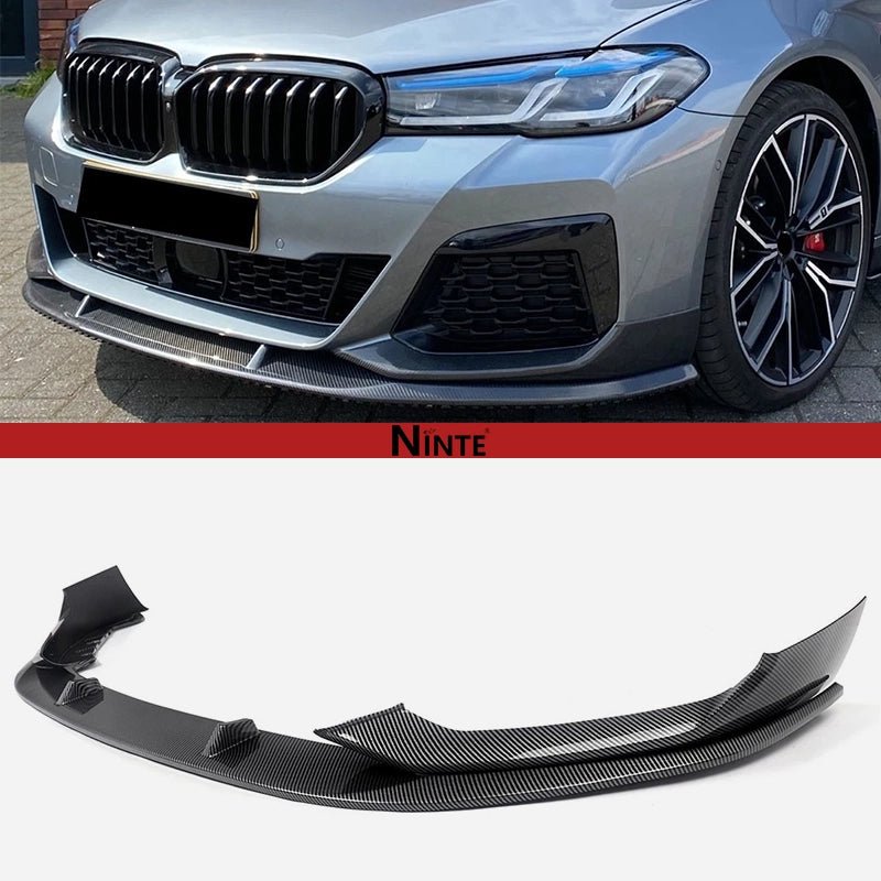 NINTE MP Style Front Lip For 2017 - 2023 BMW 5 Series G30 G31 G38 M Sport Lower Splitter - NINTE
