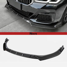 Charger l'image dans la galerie, NINTE GT STYLE Front Lip For 2021 - 2023 BMW 5 Series G30 M Sport 3Pcs - NINTE