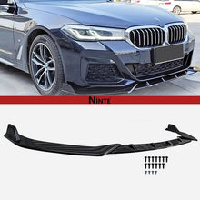 Charger l'image dans la galerie, NINTE GT STYLE Front Lip For 2021 - 2023 BMW 5 Series G30 M Sport 3Pcs - NINTE