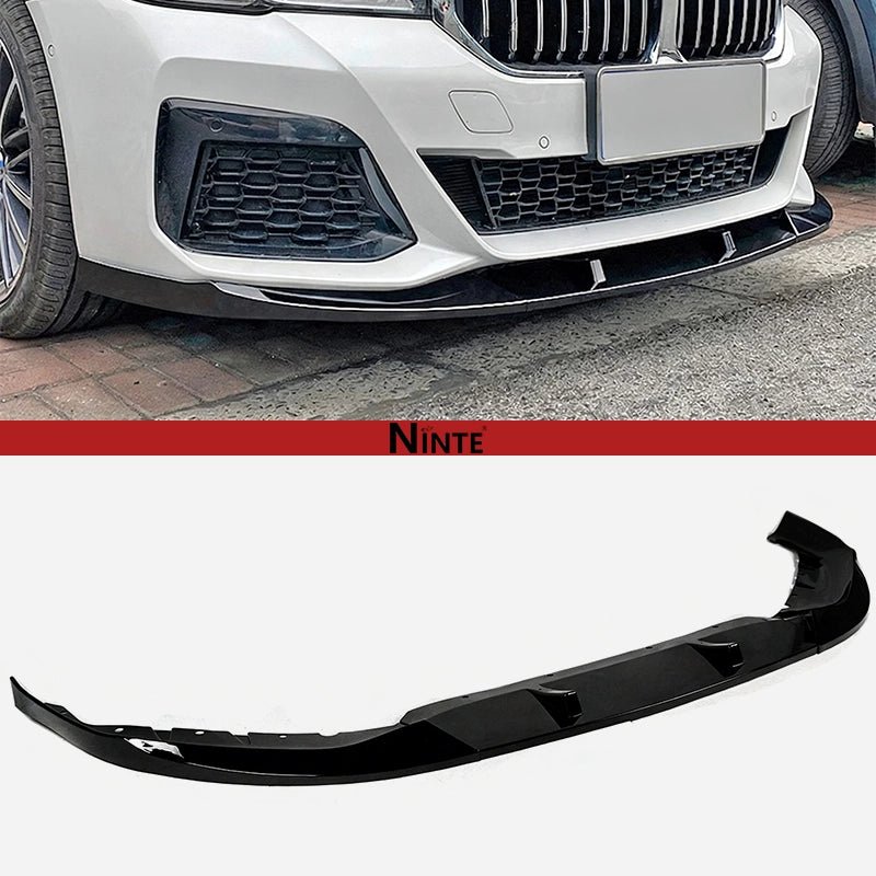NINTE For 2021 - 2023 BMW G30 530i 540i M550i M Sport LCI FD Style Glossy Black Front Lip Splitter - NINTE